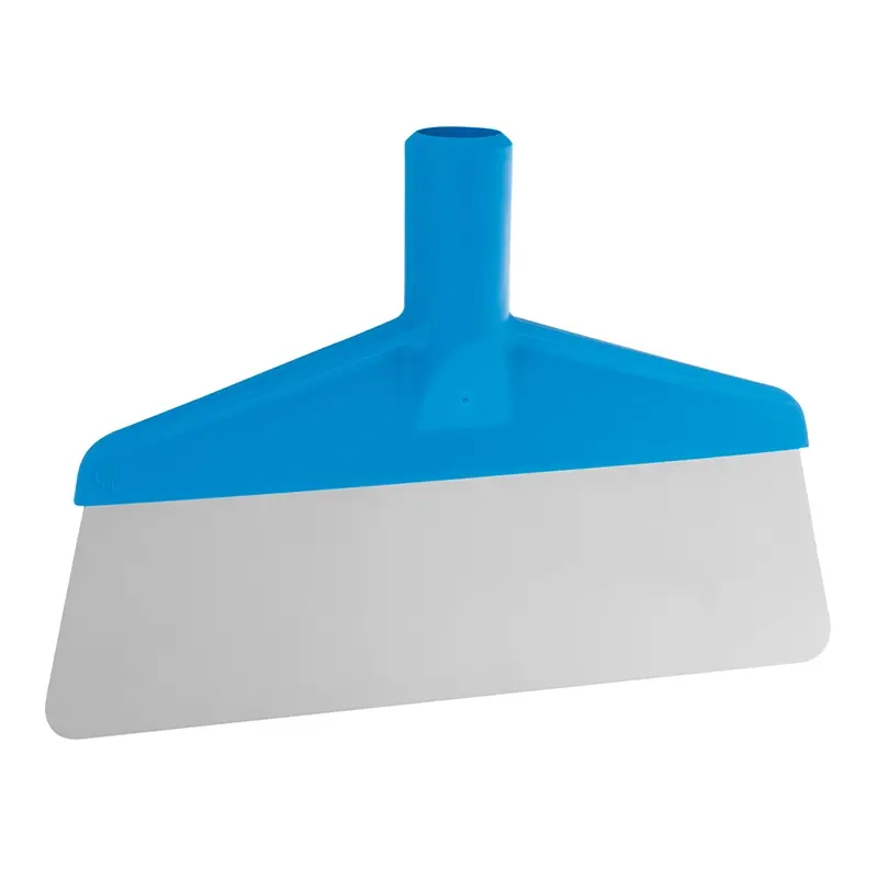 Vikan 29093 vloerschraper flexibel RVS blad 260 mm blauw