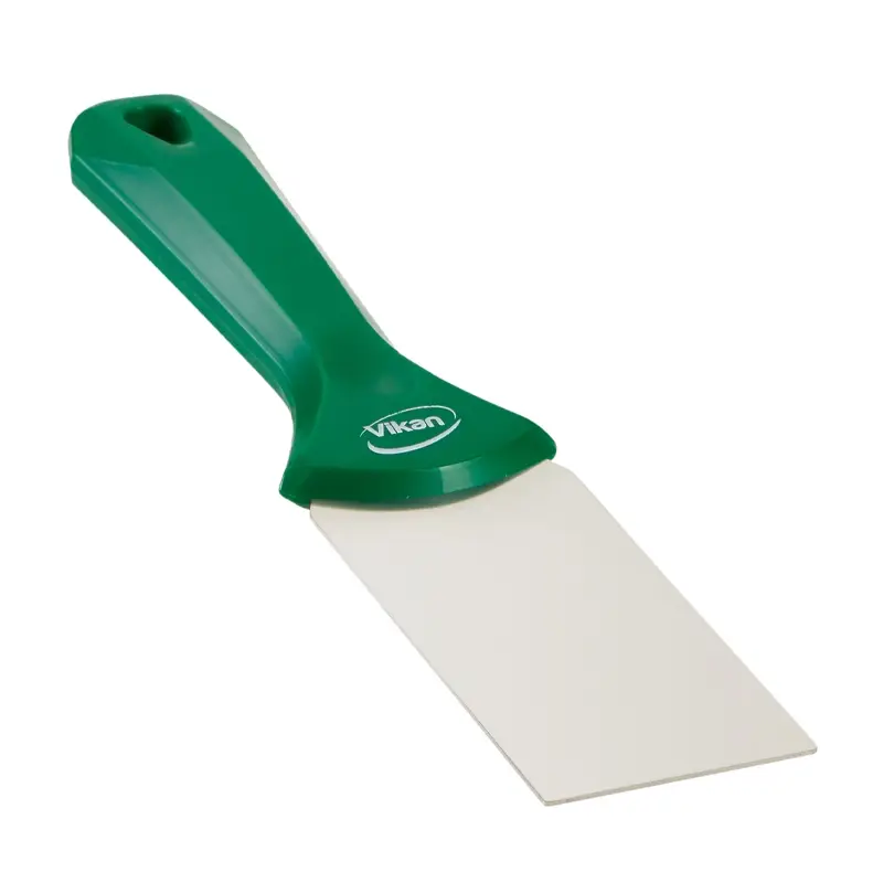 Vikan 40082 handschraper polypropyleen met RVS blad 50 mm groen