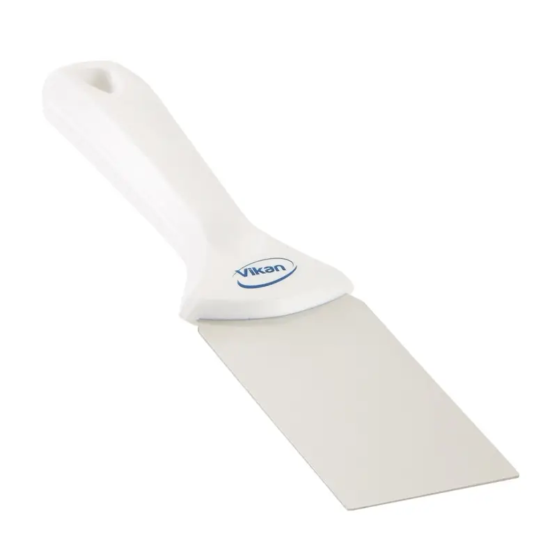 Vikan 40085 handschraper polypropyleen met RVS blad 50 mm wit
