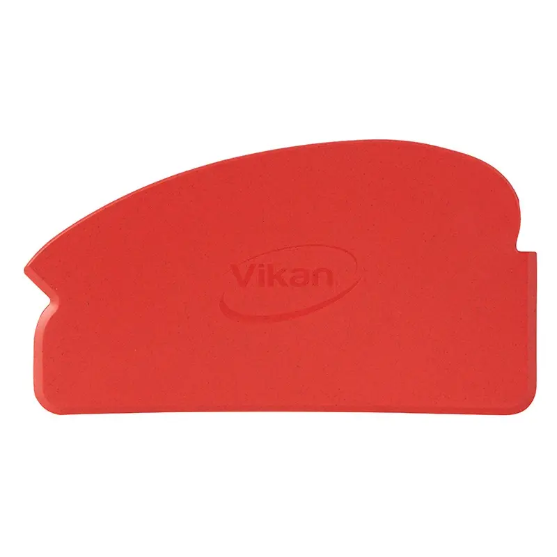 Vikan 40524 handschraper flexibel detecteerbaar polypropyleen 165 mm rood