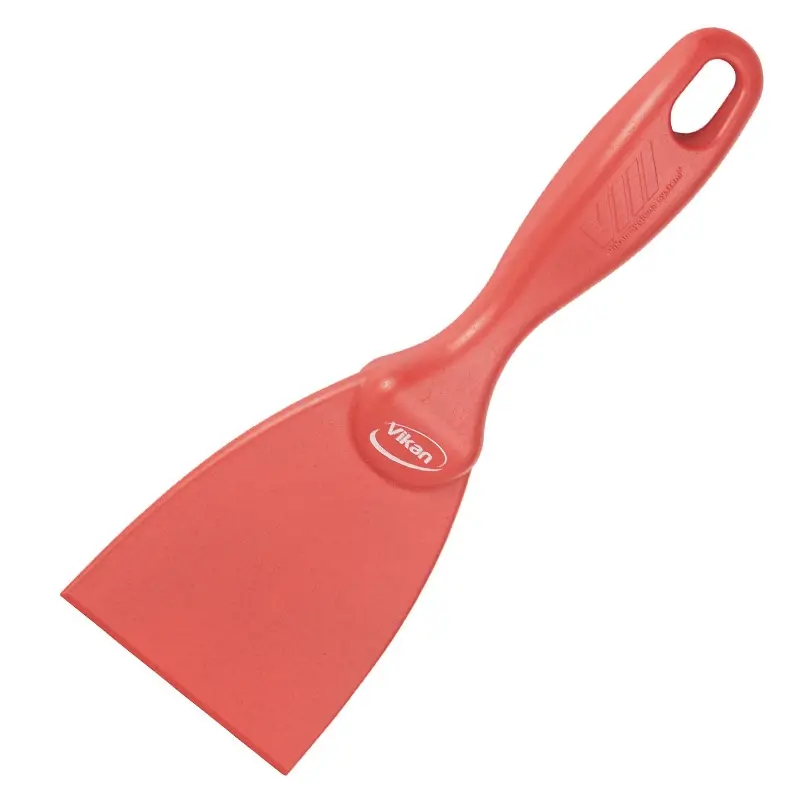 Vikan 40624 handschraper detecteerbaar polypropyleen 75 mm rood