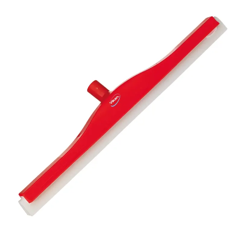 Vikan 77644 vloertrekker flexibele nek met vervangbaar rubber 600 mm rood