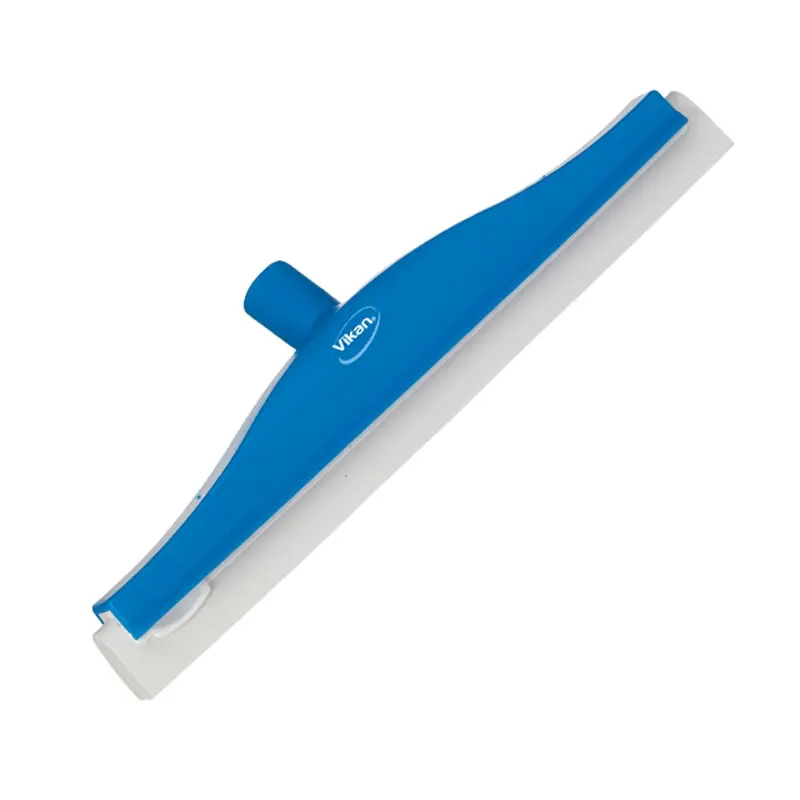 Vikan 77623 vloertrekker flexibele nek met vervangbaar rubber 400 mm blauw