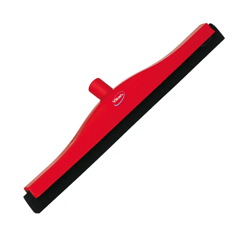 Vikan 77534 vloertrekker met vervangbaar rubber 500 mm rood