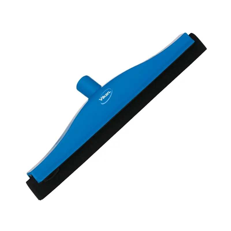 Vikan 77523 Vloertrekker met vervangbaar rubber 400 mm blauw