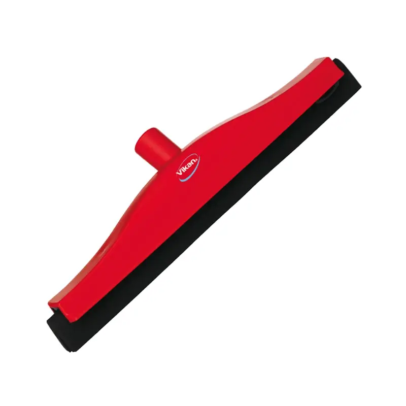 Vikan 77524 Vloertrekker met vervangbaar rubber 400 mm rood