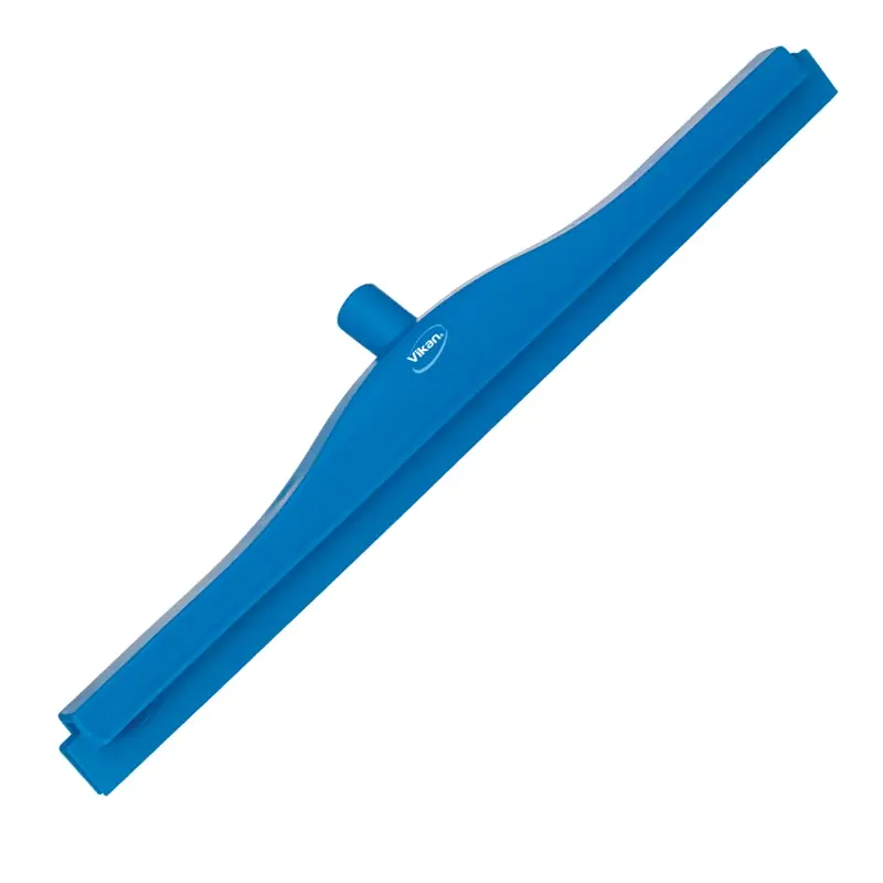 Vikan 77143 vloertrekker met vervangbaar rubber 605 mm blauw