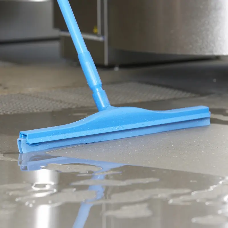 Vikan 77146 vloertrekker met vervangbaar rubber 605 mm geel