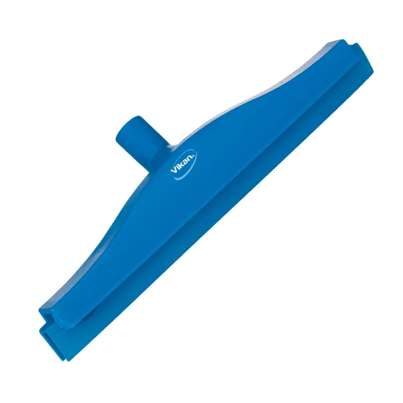 Vikan 77223 vloertrekker flexibele nek met vervangbaar rubber 405 mm blauw