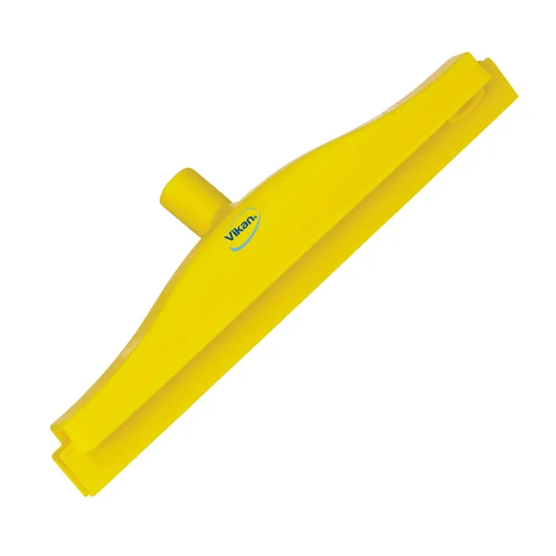 Vikan 77226 vloertrekker flexibele nek met vervangbaar rubber 405 mm geel