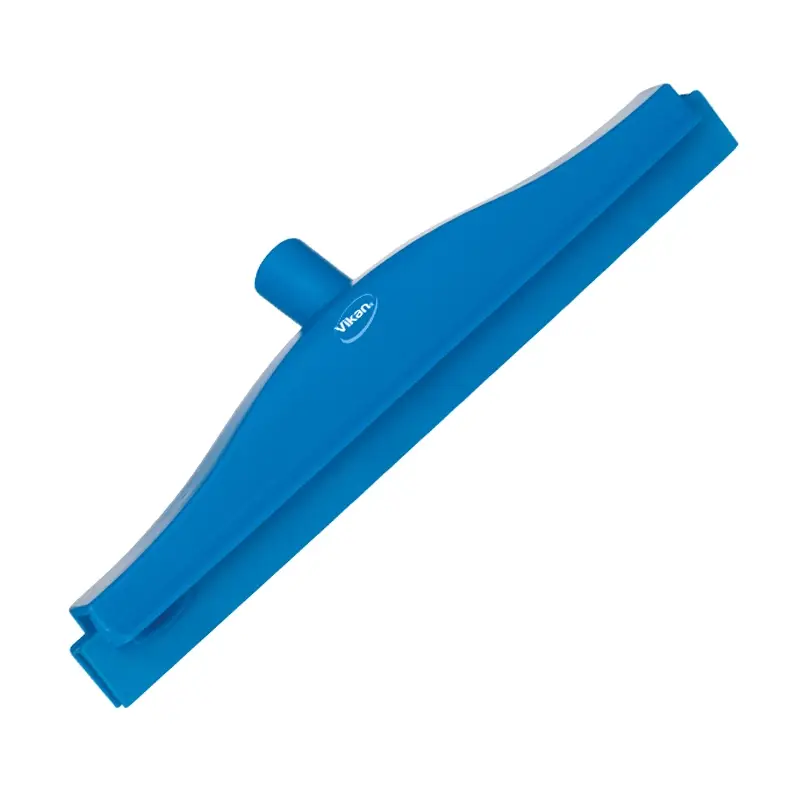 Vikan 77123 vloertrekker met vervangbaar rubber 405 mm blauw