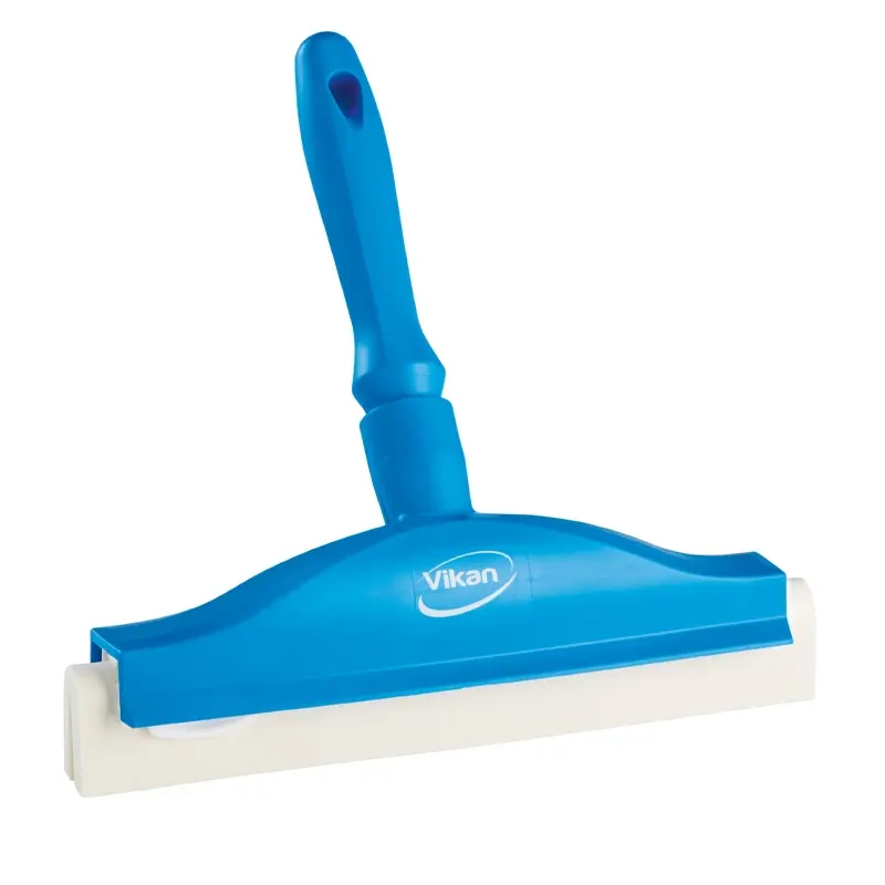 Vikan 77513 handtrekker met vervangbaar rubber 250 mm blauw
