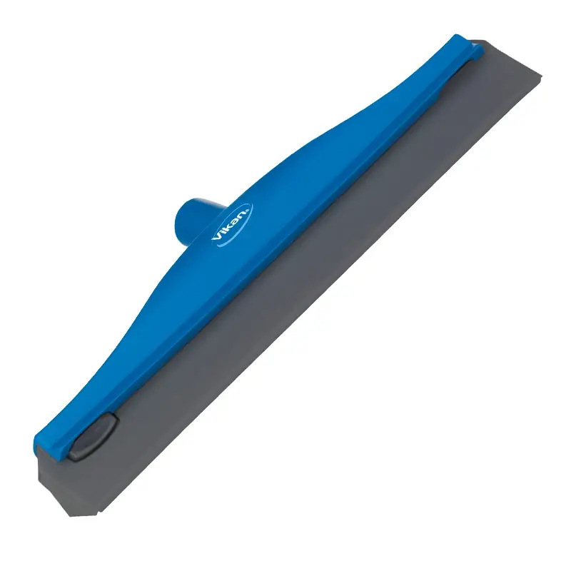 Vikan 77163 condenstrekker met waterafvoer 400 mm blauw