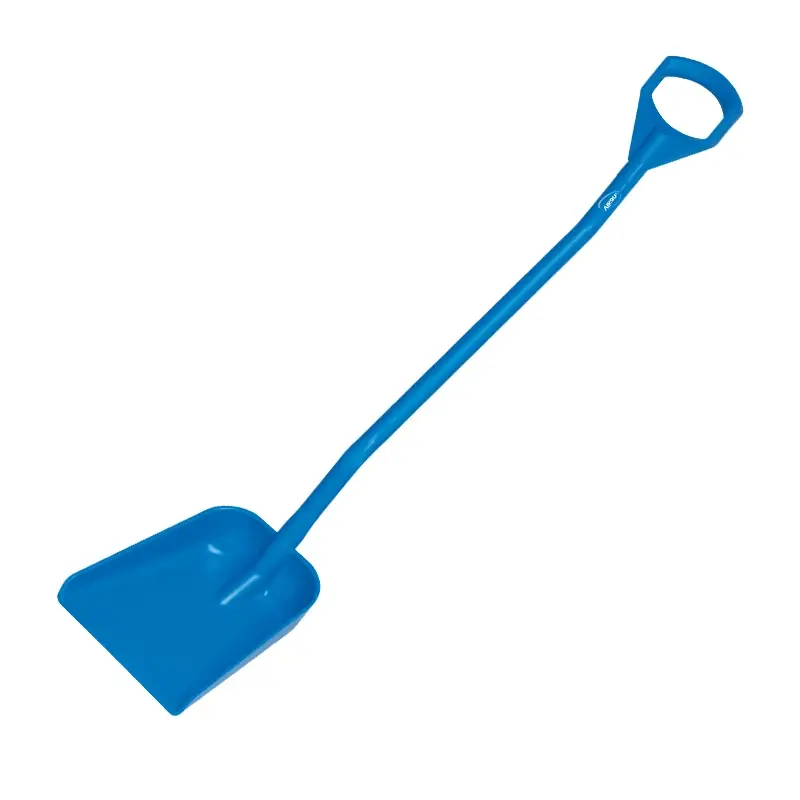 Vikan 56113 schop D-grip ergonomisch 1280 mm blauw