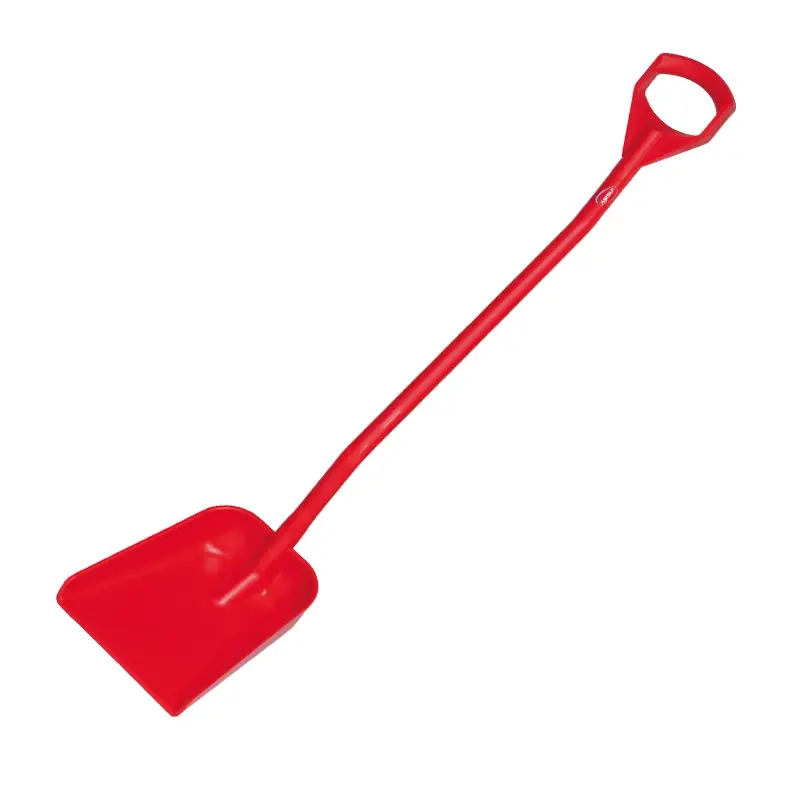 Vikan 56114 schop D-grip ergonomisch 1280 mm rood