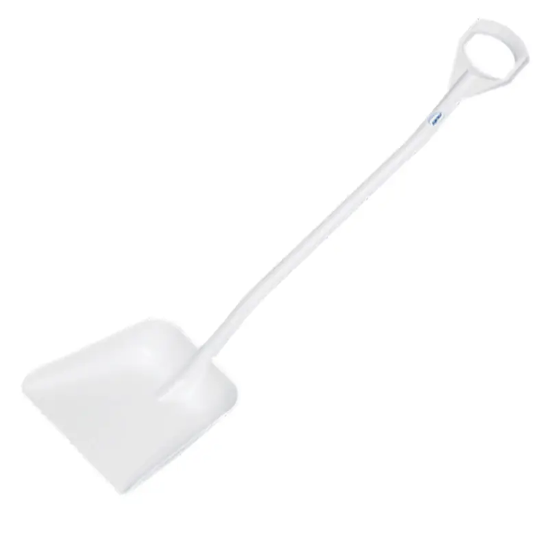Vikan 56015 schop D-grip ergonomisch groot blad 1310 mm wit