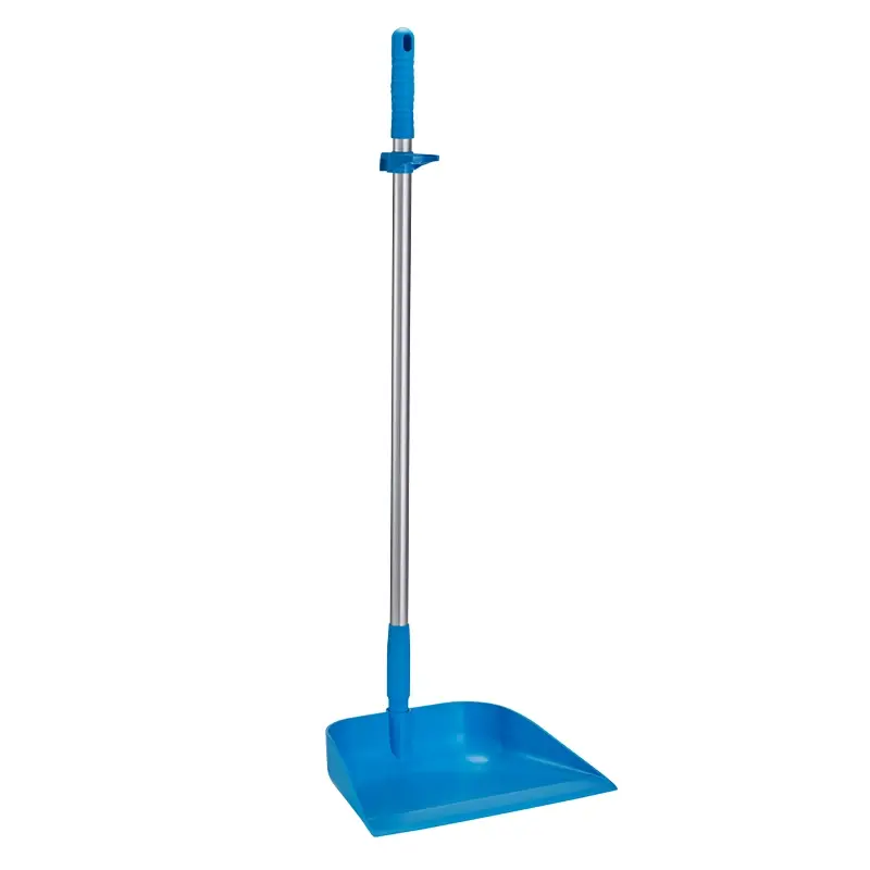 Vikan 56623 hygiënisch stofblik op steel 330 mm blauw