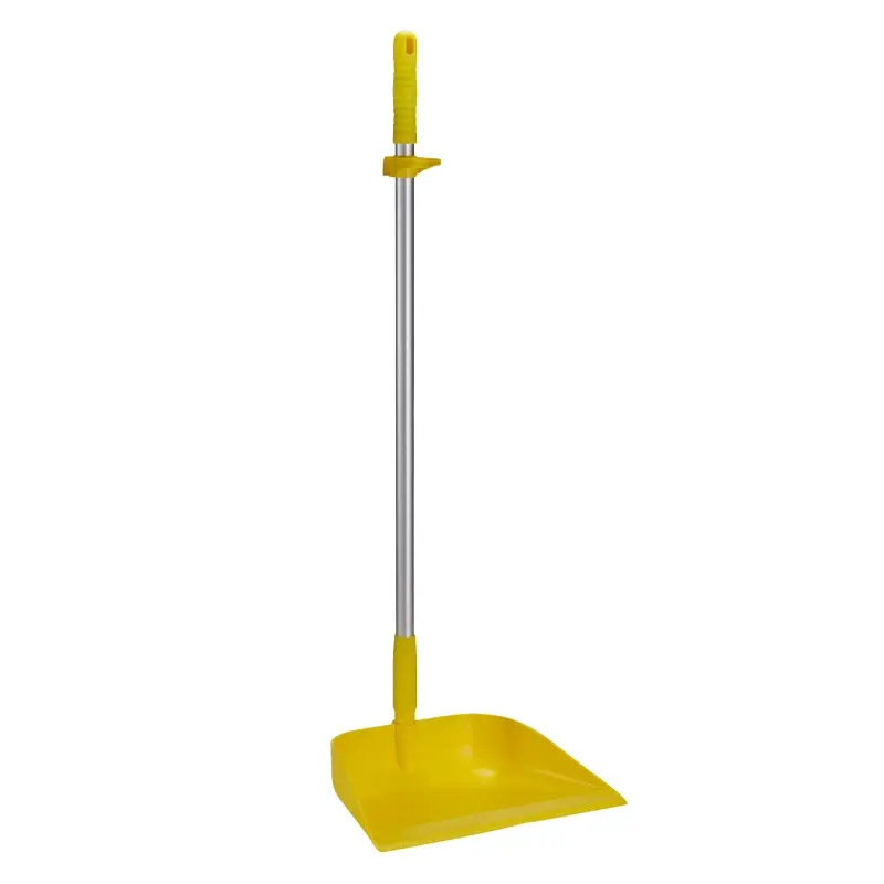 Vikan 56626 hygiënisch stofblik op steel 330 mm geel