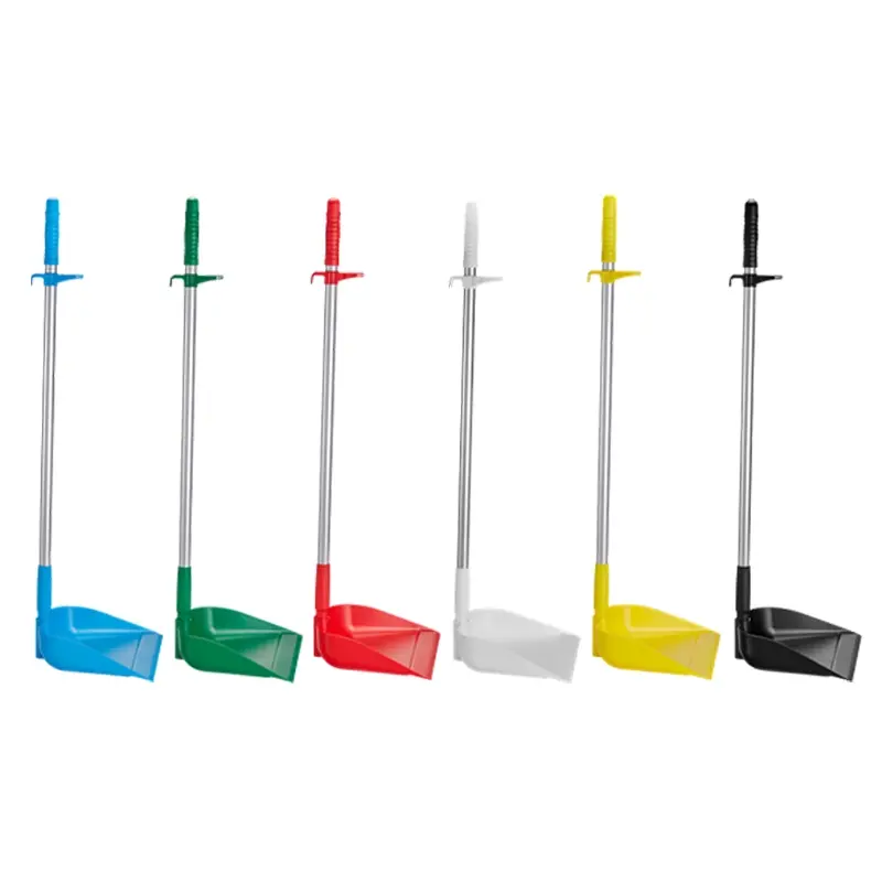 Vikan 56623 hygiënisch stofblik op steel 330 mm blauw