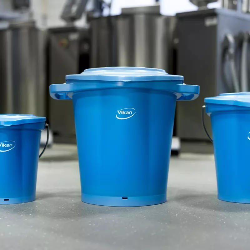 Vikan 56935 deksel voor emmer met 20 liter inhoud wit