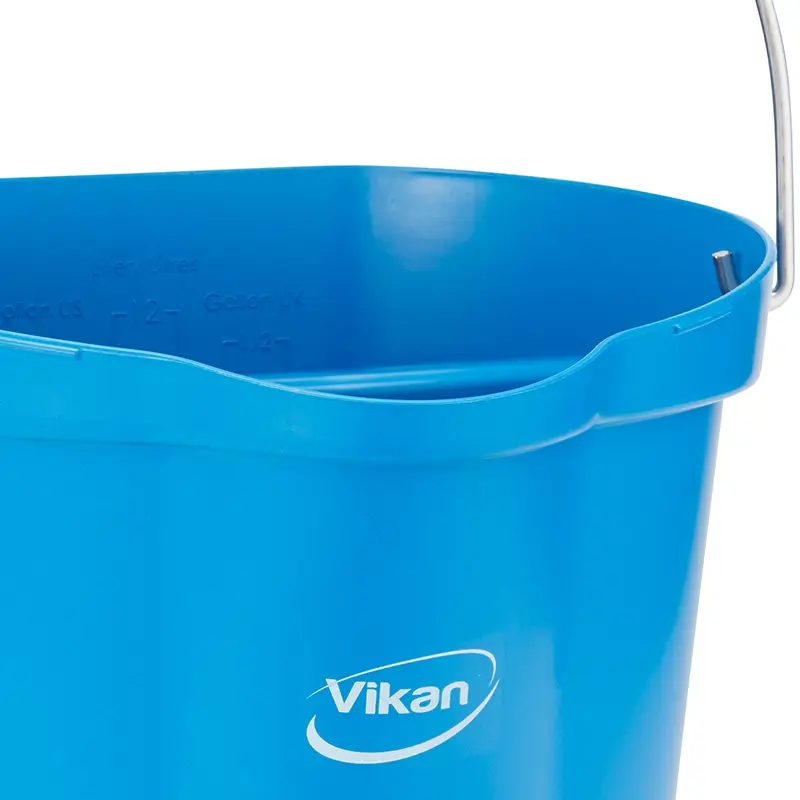 Vikan 56945 emmer lekvrij detecteerbaar polypropyleen 12 liter wit