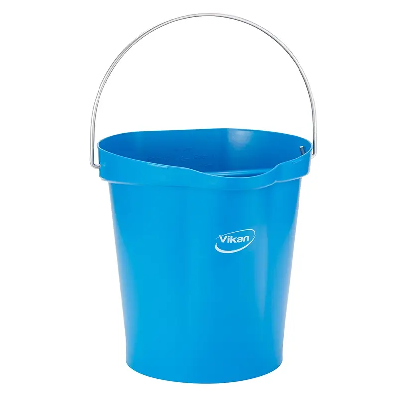 Vikan 56943 emmer lekvrij detecteerbaar polypropyleen 12 liter blauw