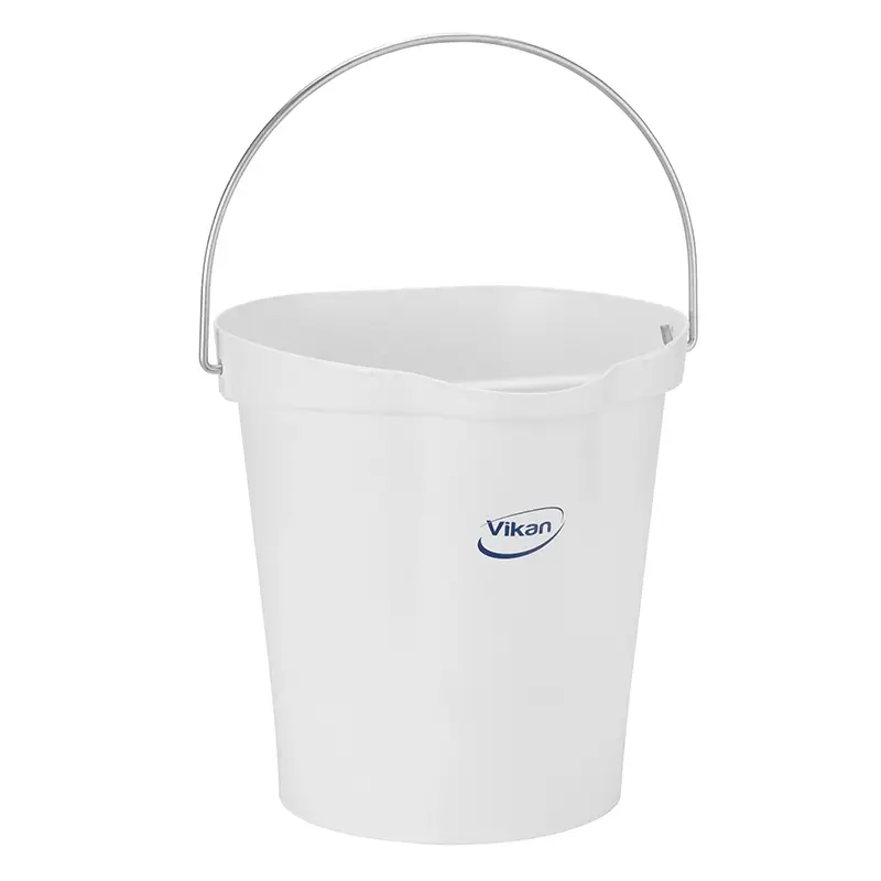 Vikan 56945 emmer lekvrij detecteerbaar polypropyleen 12 liter wit