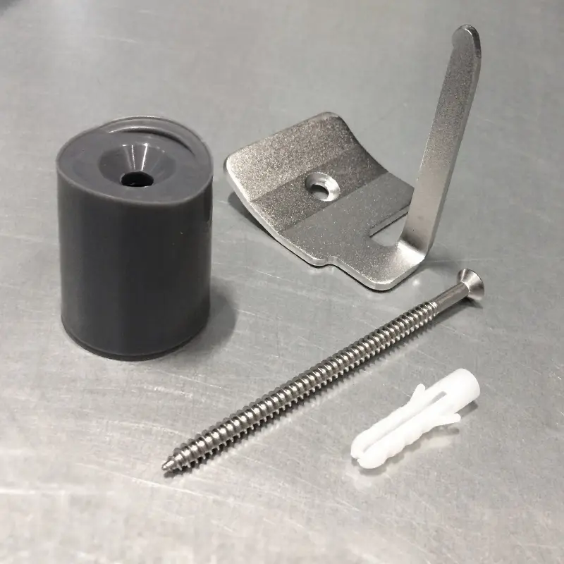 Vikan 0616 Wall Bracket RVS wandhaak 85 mm