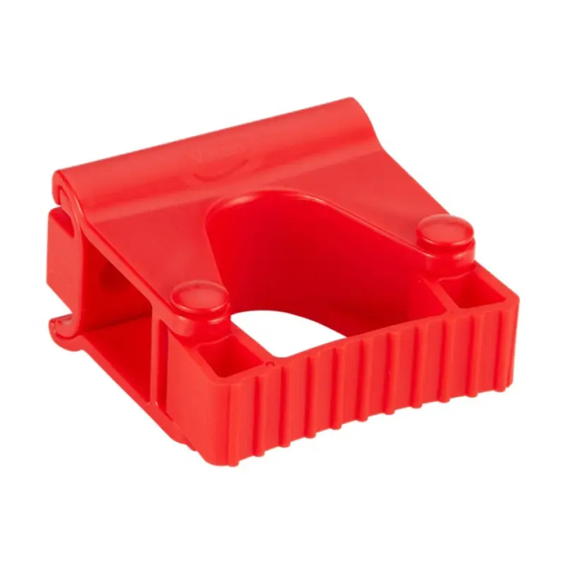Vikan 10134 hygiënische wandbeugel grip band module 82 mm rood