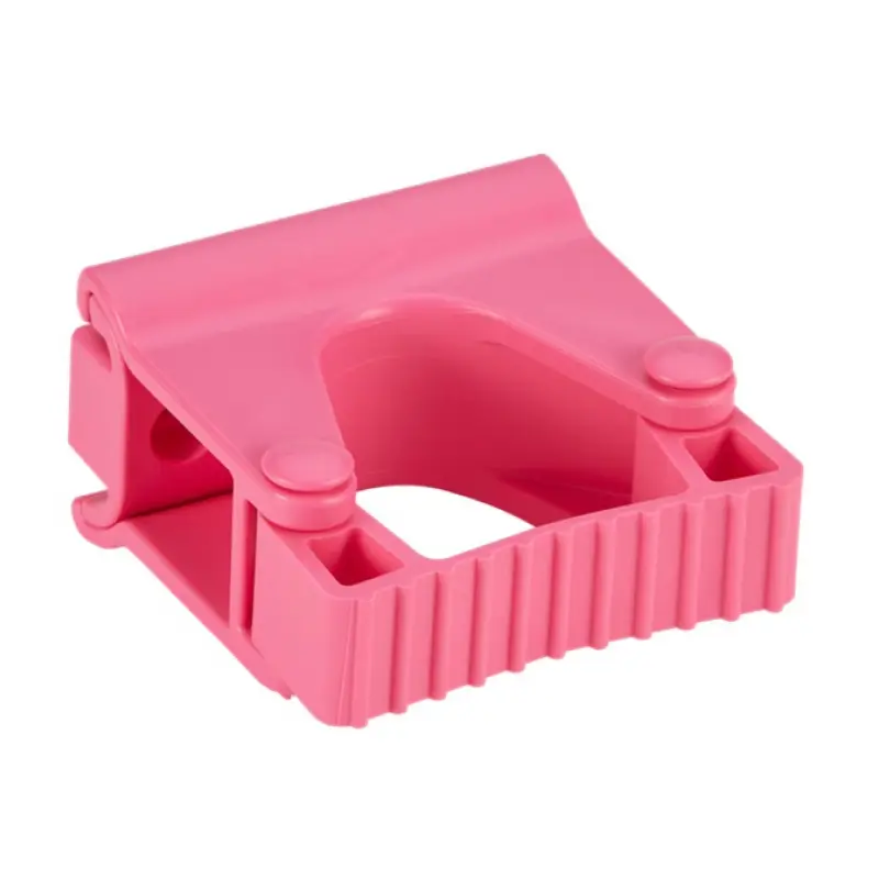 Vikan 10131 hygiënische wandbeugel grip band module 82 mm roze