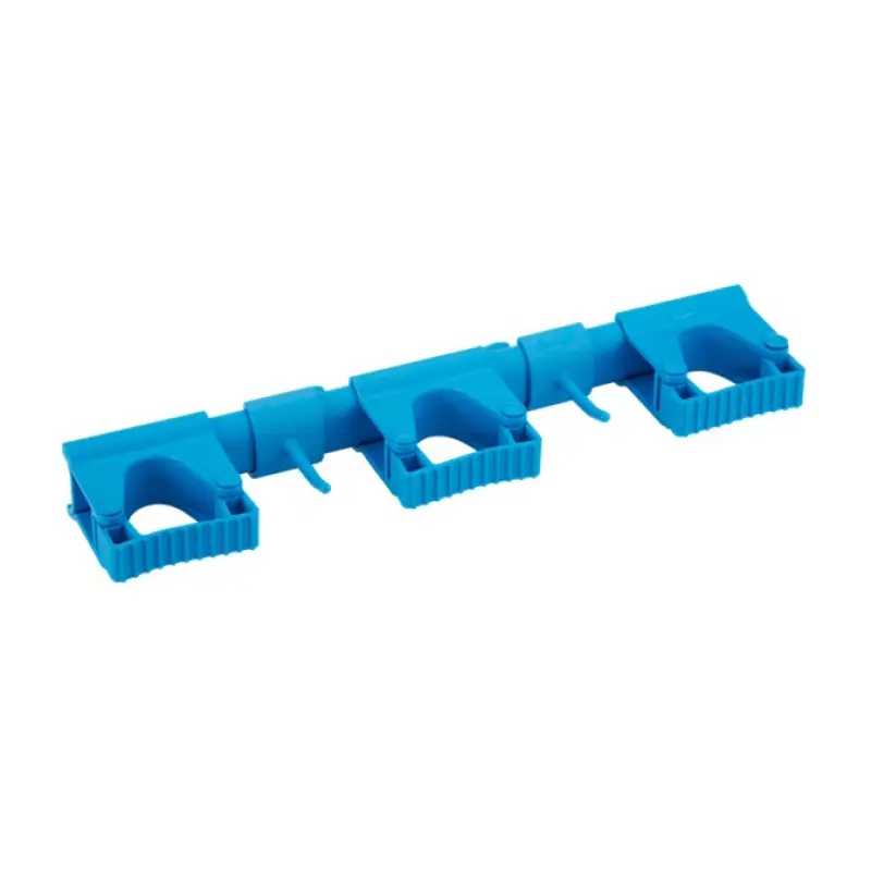 Vikan 10113 Hi-Flex hygiënisch muurbeugel systeem 42 cm blauw