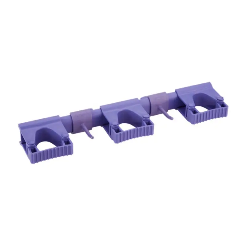 Vikan 10118 Hi-Flex hygiënisch muurbeugel systeem 42 cm paars