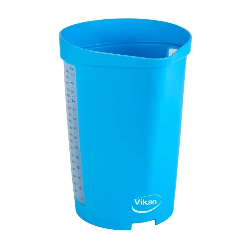Vikan 60003 maatbeker polypropyleen 2 liter blauw