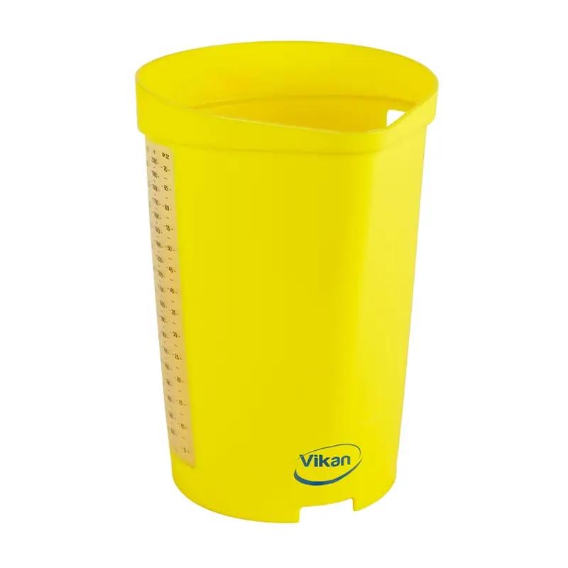 Vikan 60006 maatbeker polypropyleen 2 liter geel