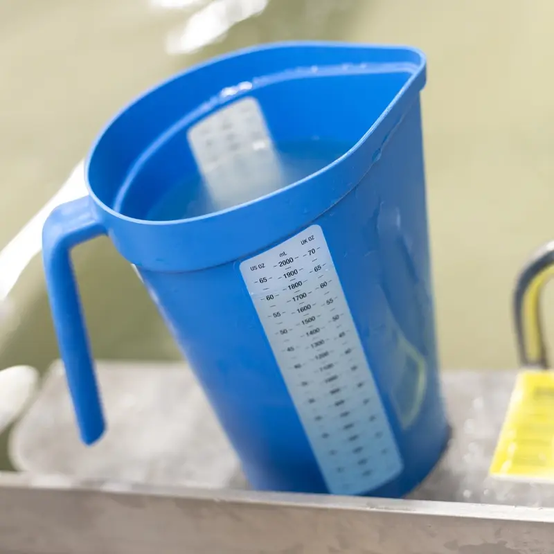 Vikan 60002 maatbeker polypropyleen 2 liter groen