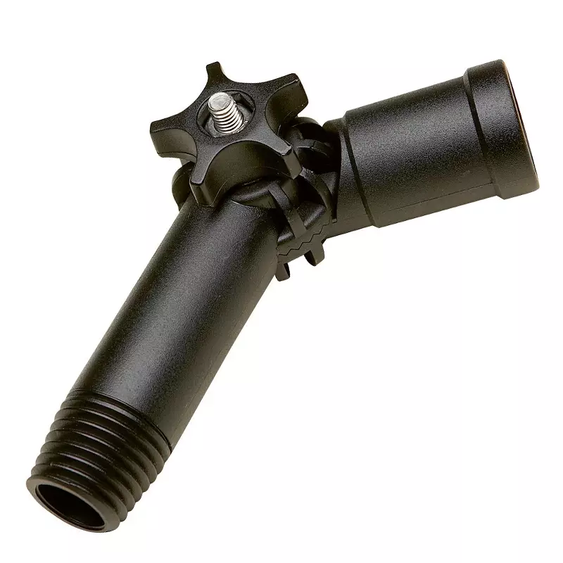 Vikan 29989 hoekadapter met schroefdraad 140 mm zwart
