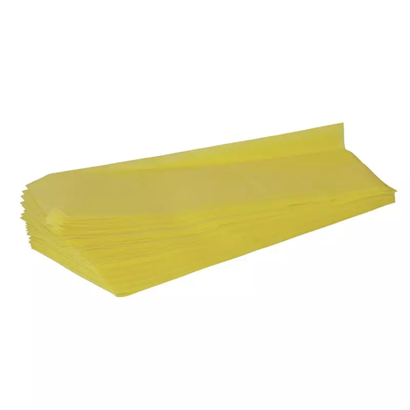 Stofwisdoek viscose geïmpregneerd 60x25 cm 30 gr geel