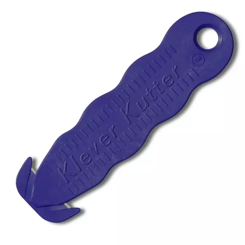 Klever Kutter veiligheidsmes blauw