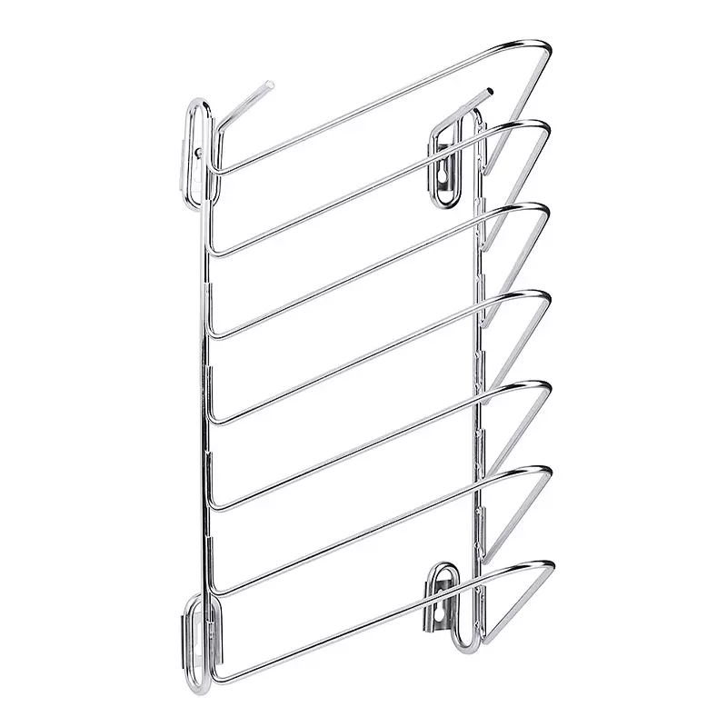 Wandhouder voor 7 snijplanken RVS 290x280x55 mm
