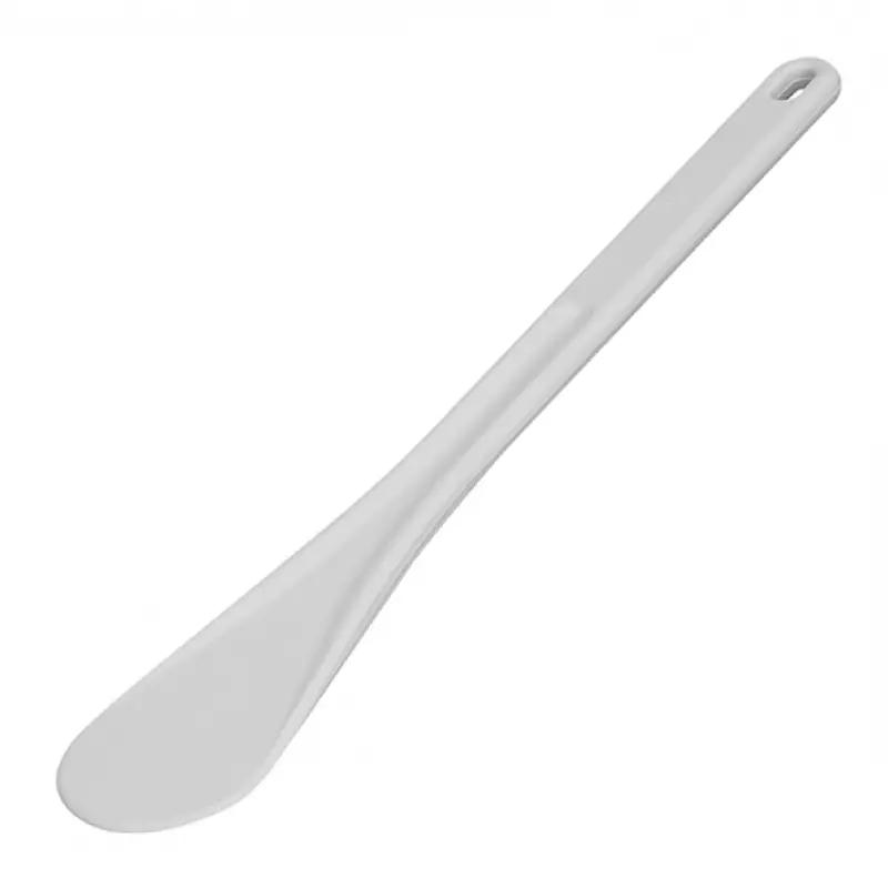 Roerspatel nylon 40 cm wit