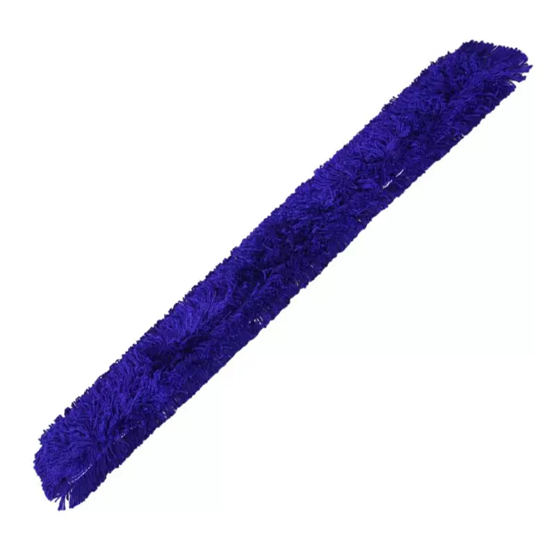 Schaarzwabberhoes enkel acryl 100 cm blauw