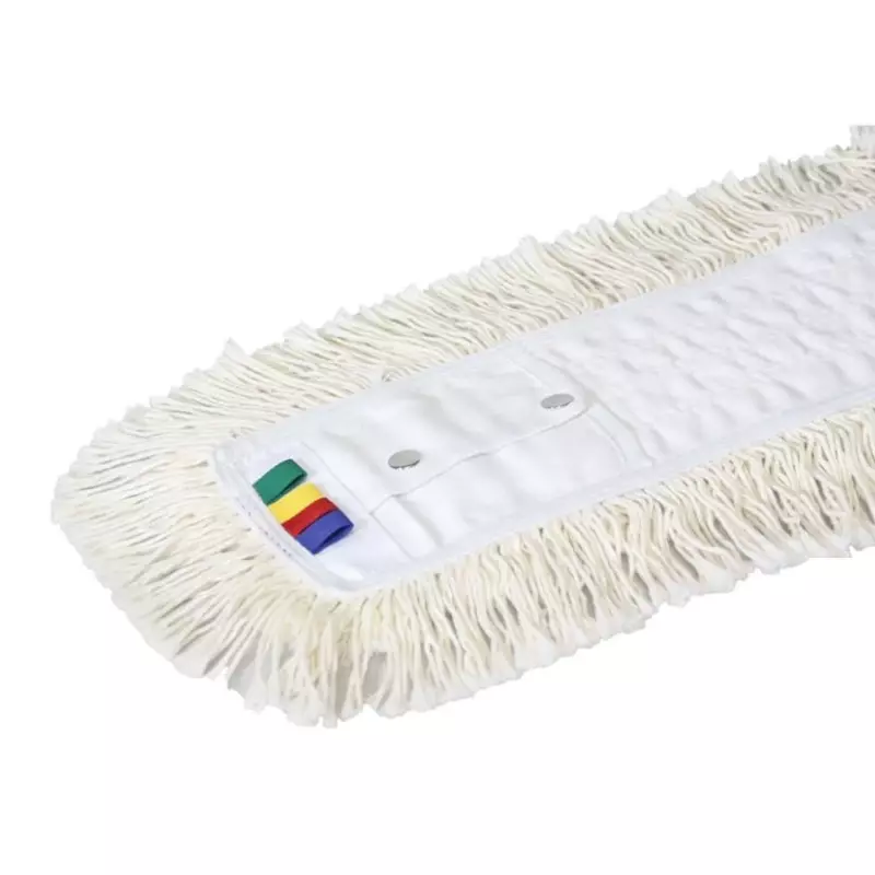 Zwabberhoes met drukknopen katoen 60 cm