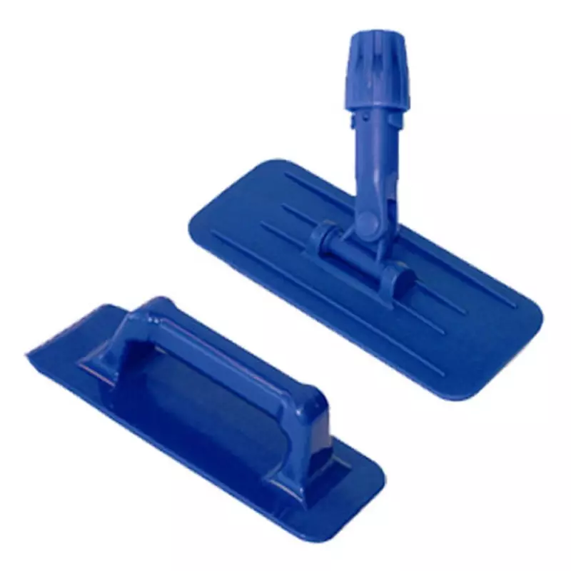 Padhouder met steelbevestiging 12x25 cm blauw-zwart