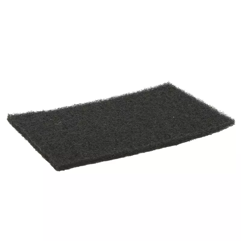 Schuurlapje dun 230x150x8 mm zwart