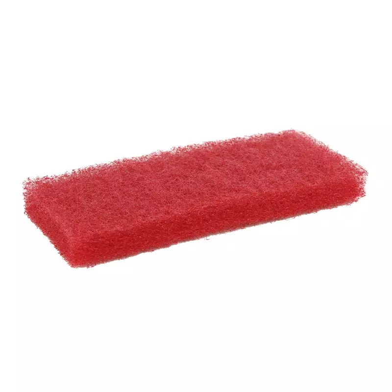 Schuurpad randreiniger 250x115 mm rood