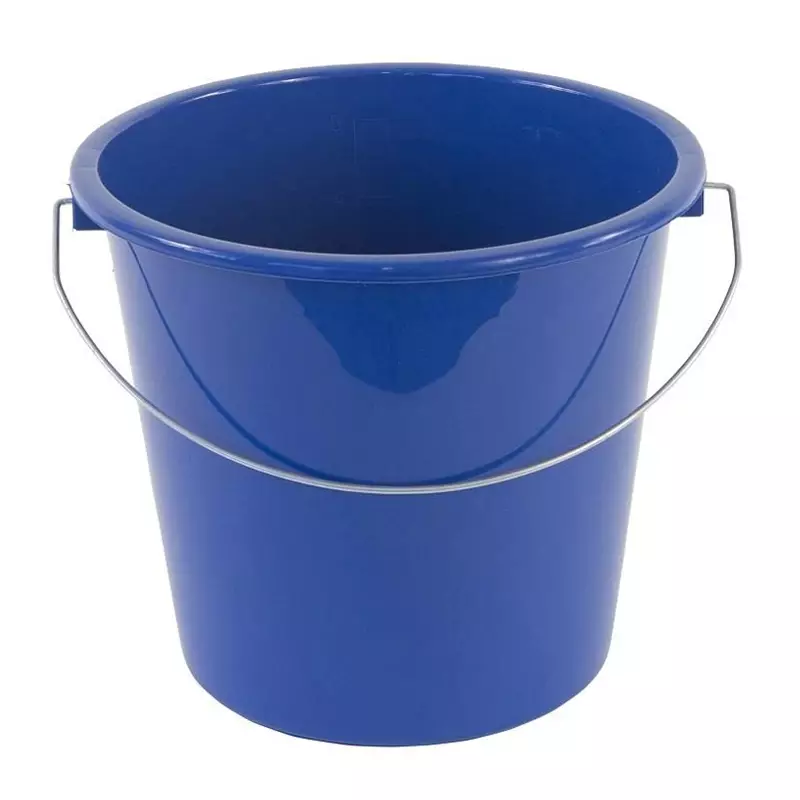 Emmer kunststof 5 liter blauw