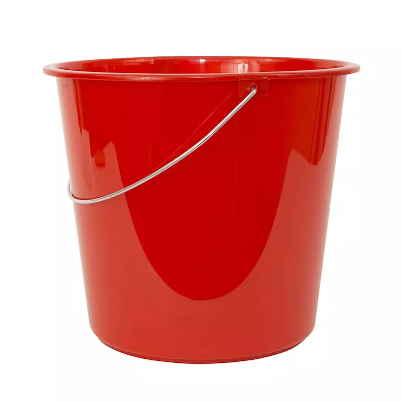 Emmer kunststof 10 liter rood