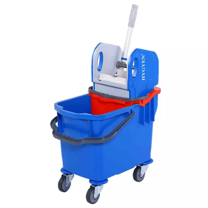 Rolemmer dubbel kunststof met multi-pers 25 en 8 liter