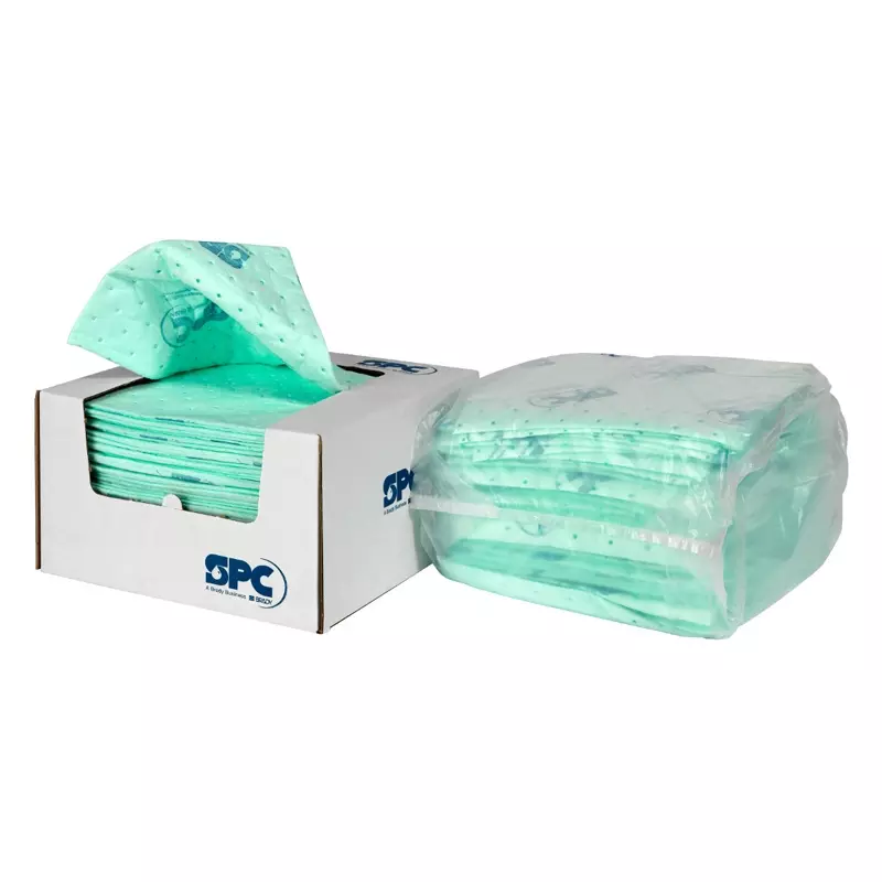 Absorptiedoek chemie UN1212-E 30x30 cm groen