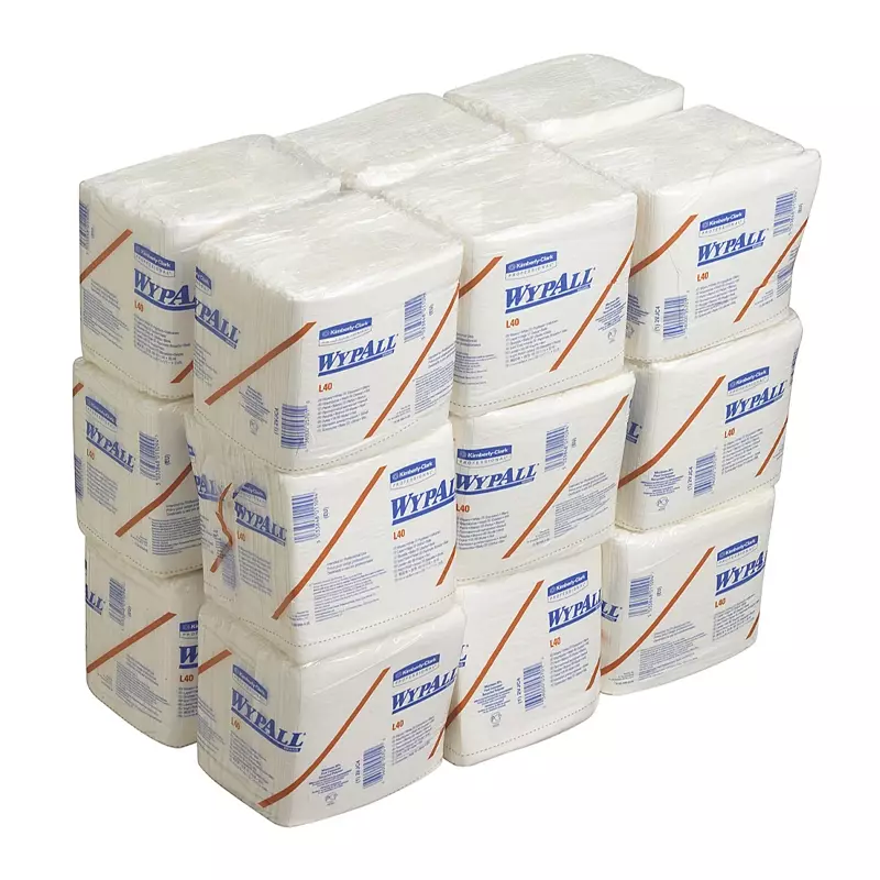 Kimberly-Clark Wypall L40 7471 poetsdoeken 304x317 mm wit
